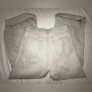 Agolde Light Gray Denim Pants